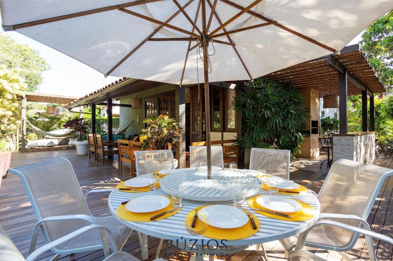 Casa completa! 4 suítes com ar, área gourmet com cervejeira privativa, wi fi 200mb Búzios Exterior foto