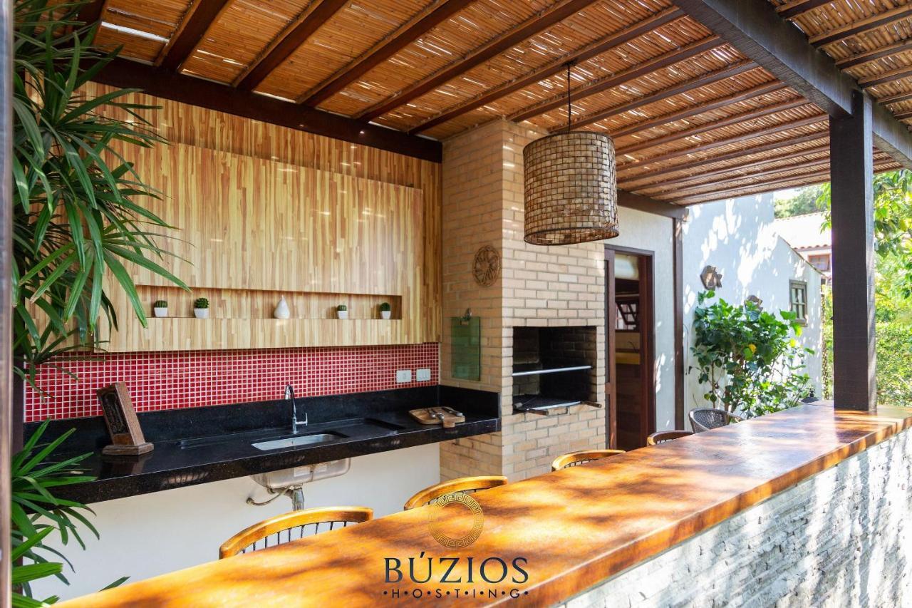 Casa completa! 4 suítes com ar, área gourmet com cervejeira privativa, wi fi 200mb Búzios Exterior foto