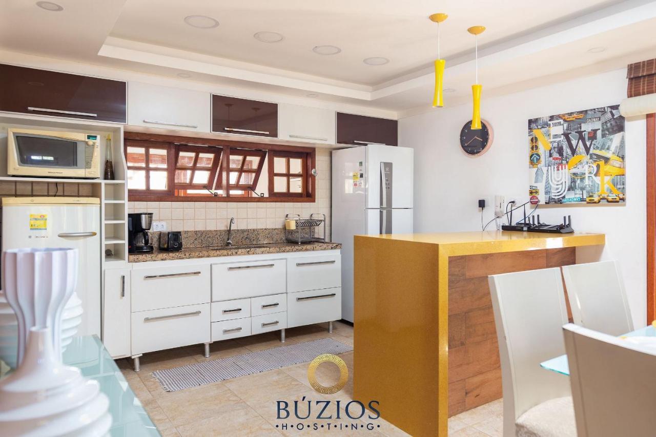 Casa completa! 4 suítes com ar, área gourmet com cervejeira privativa, wi fi 200mb Búzios Exterior foto