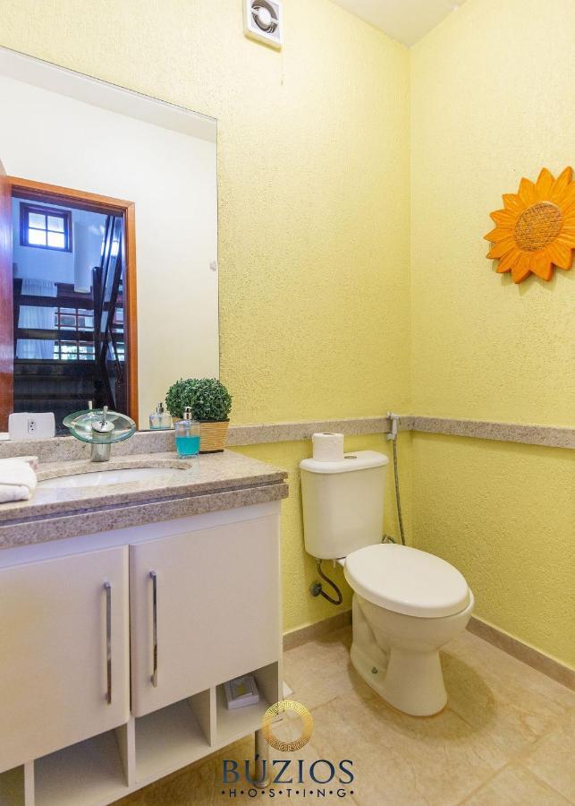 Casa completa! 4 suítes com ar, área gourmet com cervejeira privativa, wi fi 200mb Búzios Exterior foto